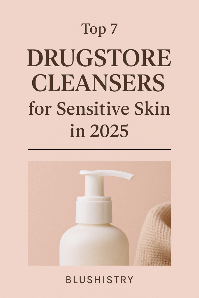 Top 7 Drugstore Cleansers for Sensitive Skin in 2025